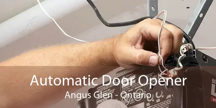 Automatic Door Opener Angus Glen - Ontario