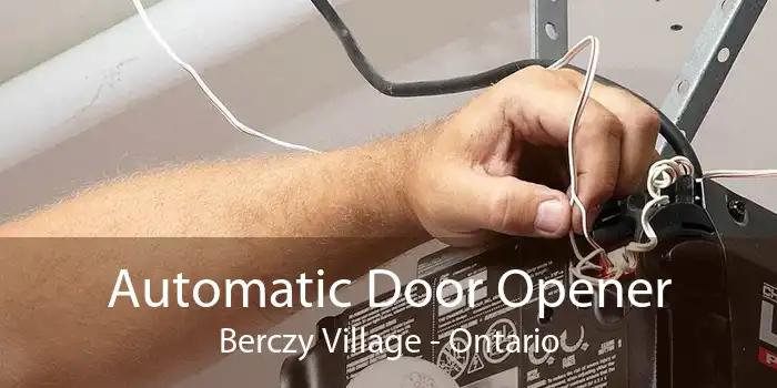Automatic Door Opener Berczy Village - Ontario