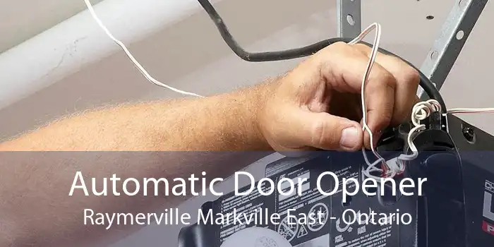 Automatic Door Opener Raymerville Markville East - Ontario