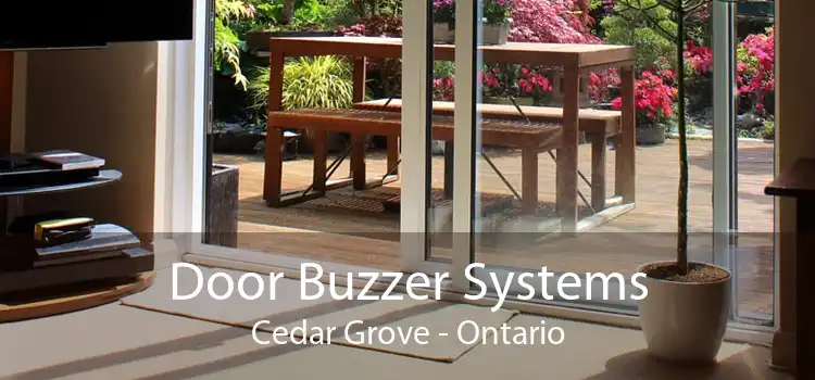Door Buzzer Systems Cedar Grove - Ontario