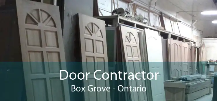 Door Contractor Box Grove - Ontario