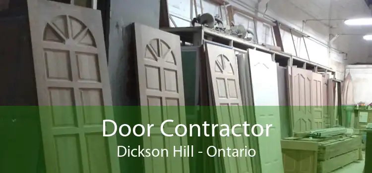 Door Contractor Dickson Hill - Ontario