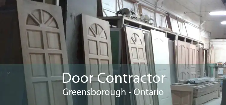 Door Contractor Greensborough - Ontario