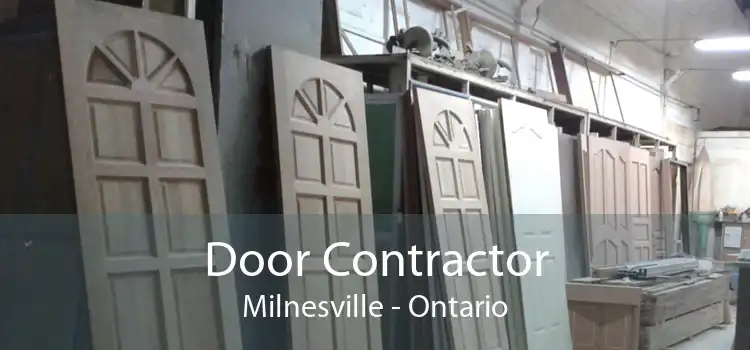 Door Contractor Milnesville - Ontario
