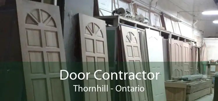 Door Contractor Thornhill - Ontario