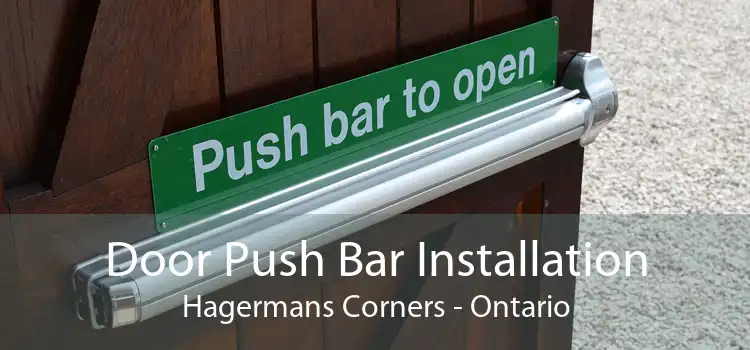 Door Push Bar Installation Hagermans Corners - Ontario