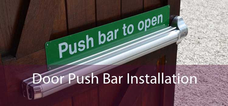 Door Push Bar Installation 