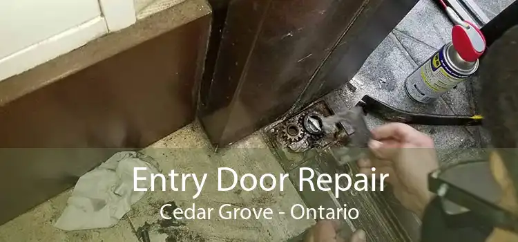 Entry Door Repair Cedar Grove - Ontario
