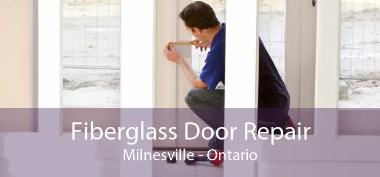 Fiberglass Door Repair Milnesville - Ontario