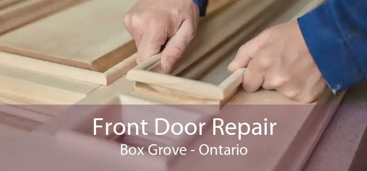 Front Door Repair Box Grove - Ontario