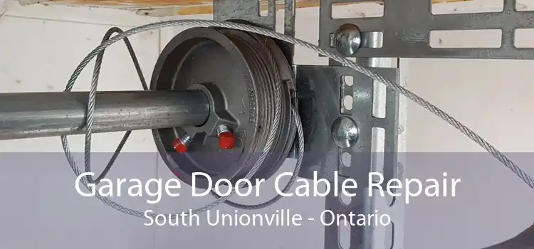 Garage Door Cable Repair South Unionville - Ontario