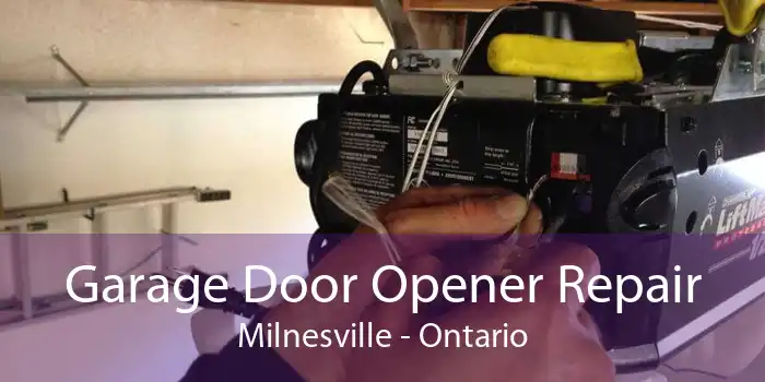 Garage Door Opener Repair Milnesville - Ontario