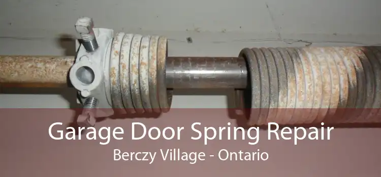 Garage Door Spring Repair Berczy Village - Ontario
