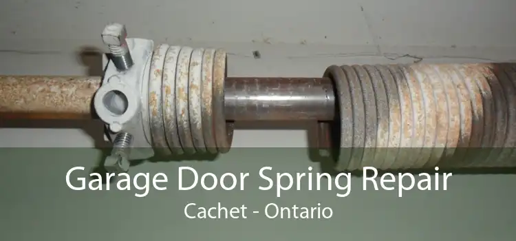 Garage Door Spring Repair Cachet - Ontario