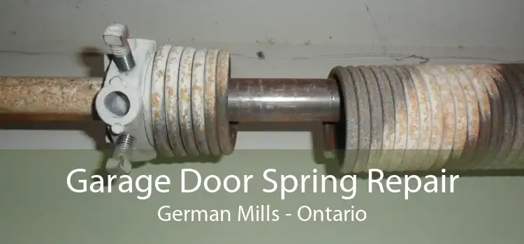 Garage Door Spring Repair German Mills - Ontario