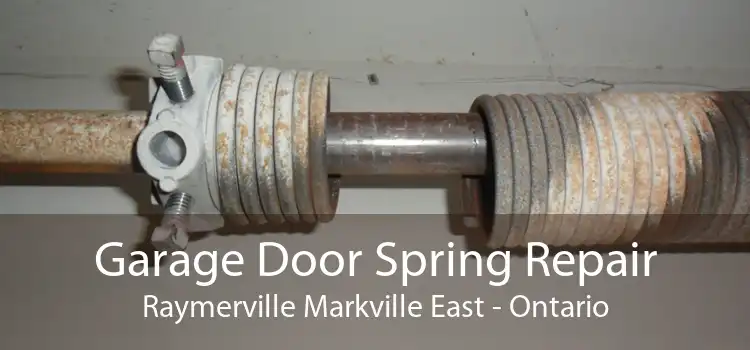 Garage Door Spring Repair Raymerville Markville East - Ontario