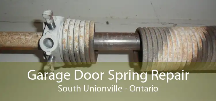 Garage Door Spring Repair South Unionville - Ontario