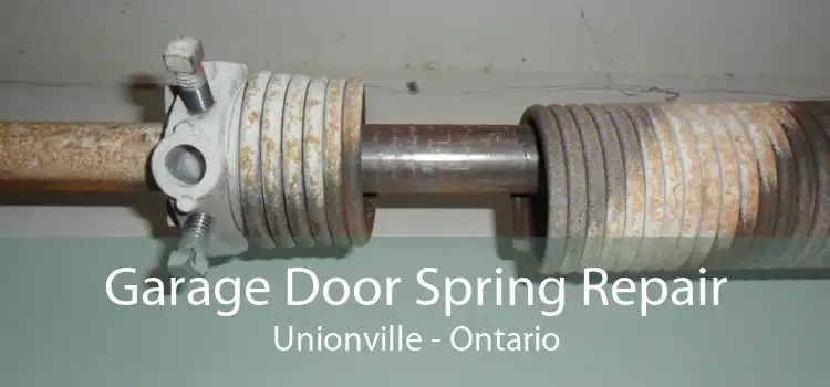 Garage Door Spring Repair Unionville - Ontario