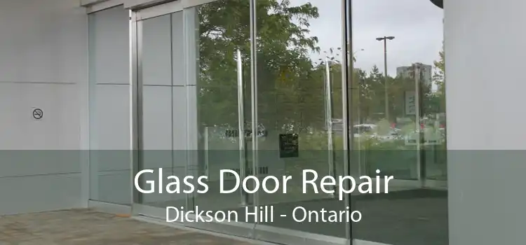 Glass Door Repair Dickson Hill - Ontario