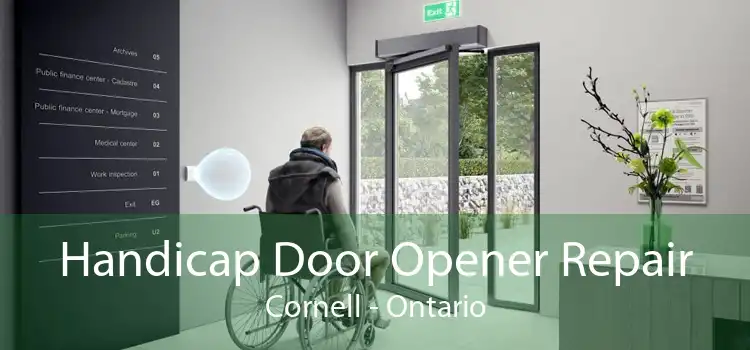 Handicap Door Opener Repair Cornell - Ontario