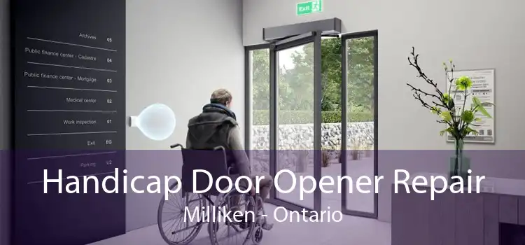 Handicap Door Opener Repair Milliken - Ontario
