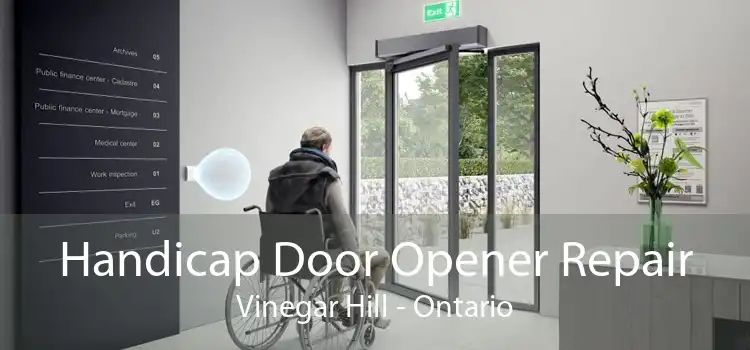 Handicap Door Opener Repair Vinegar Hill - Ontario