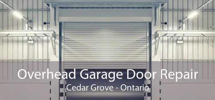Overhead Garage Door Repair Cedar Grove - Ontario