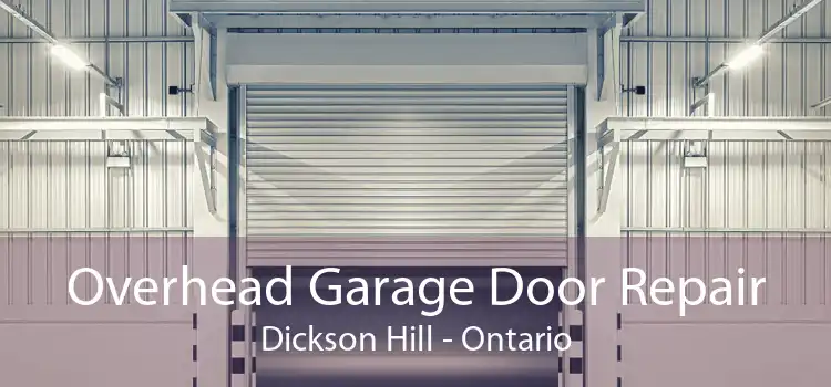 Overhead Garage Door Repair Dickson Hill - Ontario