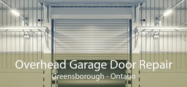 Overhead Garage Door Repair Greensborough - Ontario