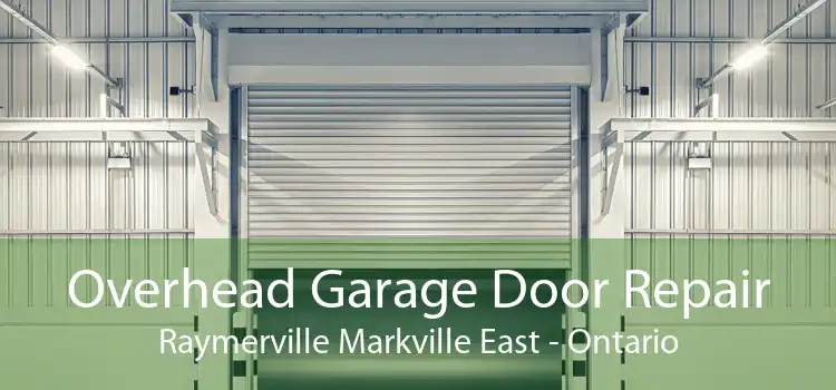 Overhead Garage Door Repair Raymerville Markville East - Ontario