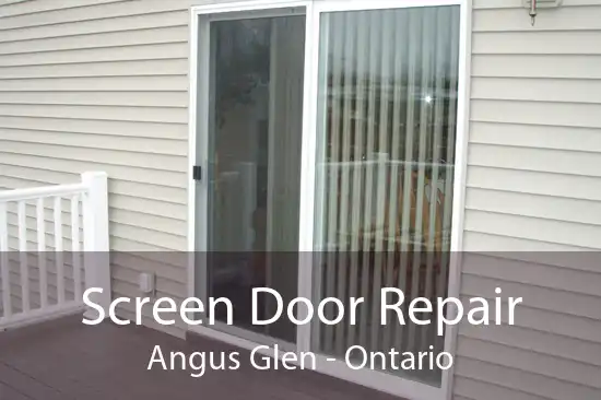 Screen Door Repair Angus Glen - Ontario