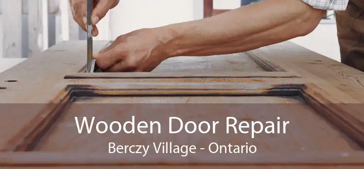 Wooden Door Repair Berczy Village - Ontario