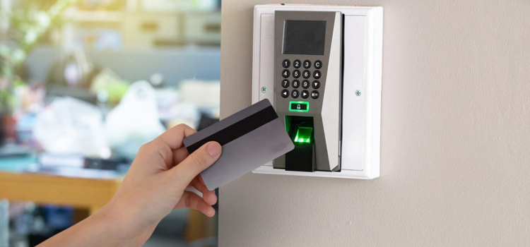 key card entry system Wismer Commons