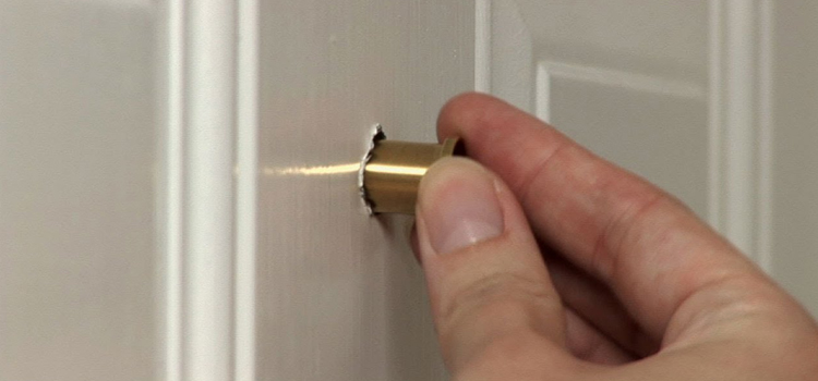 peephole door repair in Markham Village